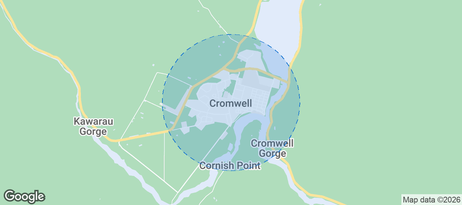 Cromwell Airbnb map